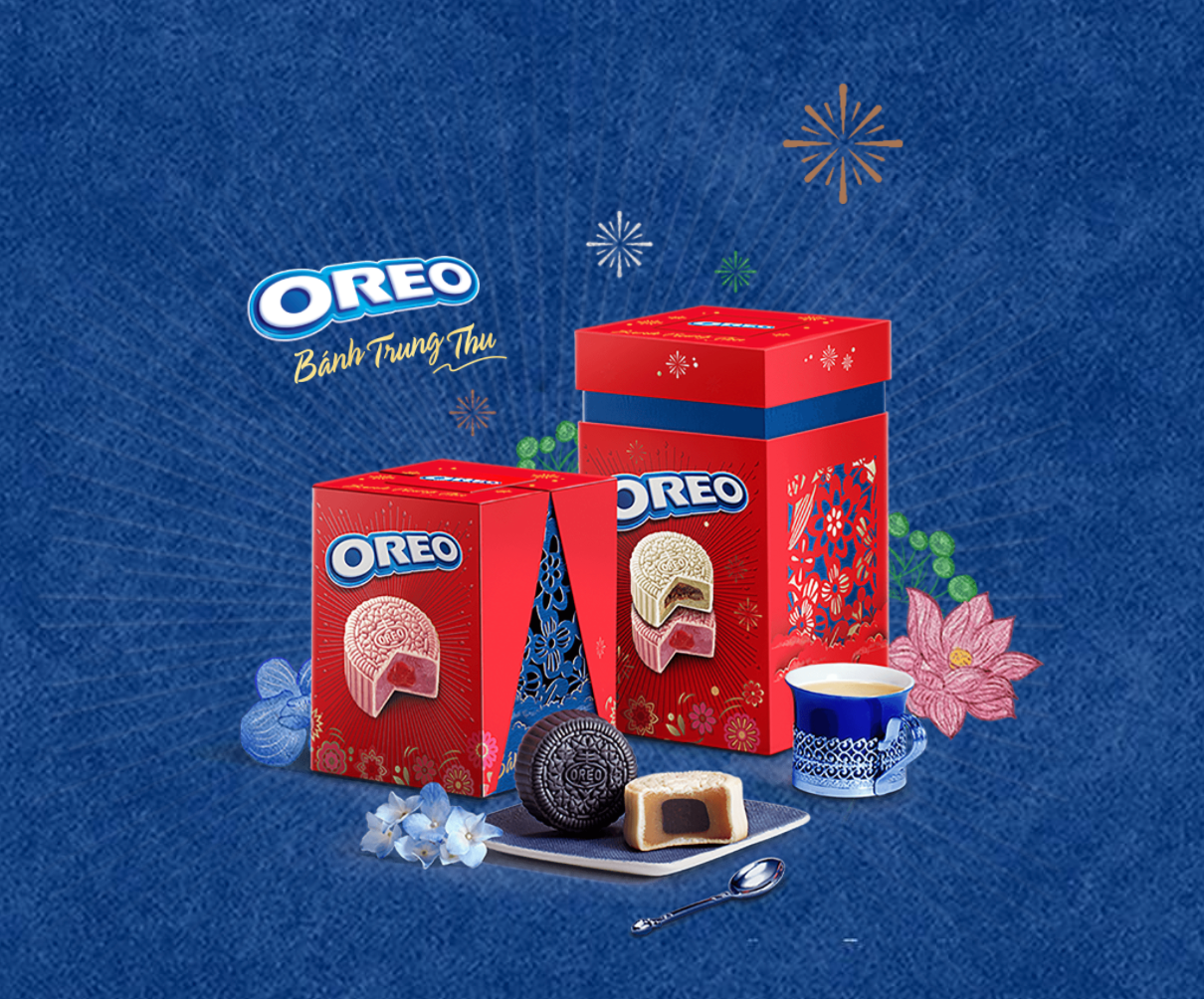 Dòng bánh trung thu OREO Kinh đô