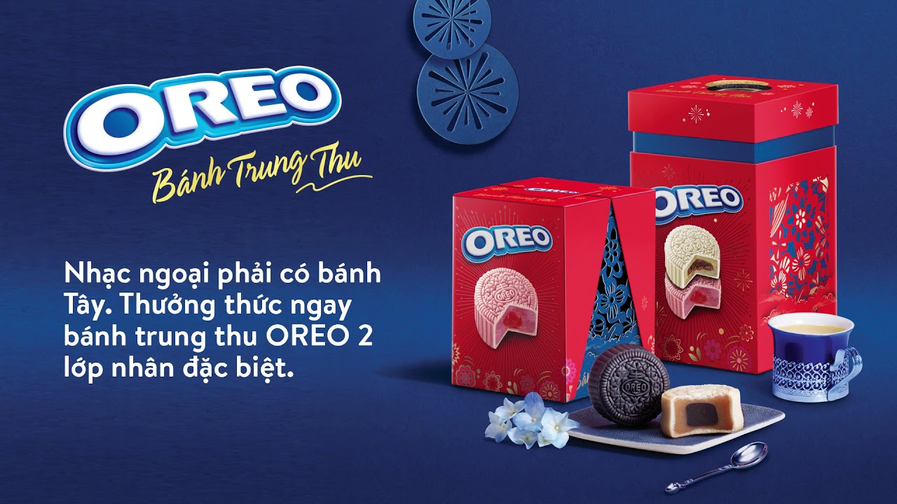 Bánh Trung Thu Oreo 4 Bánh - Bánh Trung Thu Kinh Đô