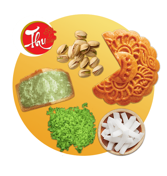 Cốm Dừa Hạt Dẻ 0 Trứng 230gr - Bánh trung thu Kinh Đô Cốm Dừa Hạt Dẻ 0 Trứng 230gr - Bánh trung thu Kinh Đô