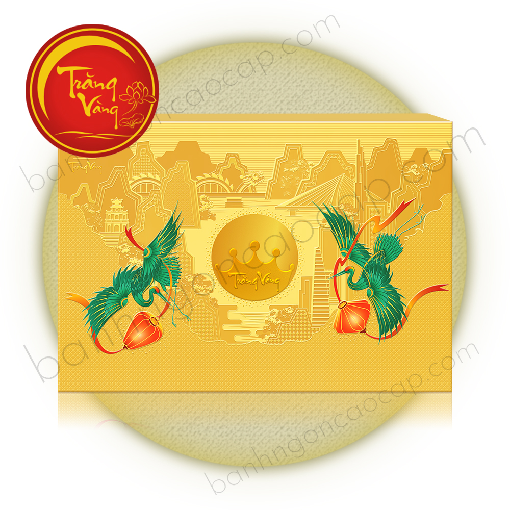 Trăng Vàng Hoàng Kim Vinh Hoa Vàng - Bánh Trung Thu Kinh Đô