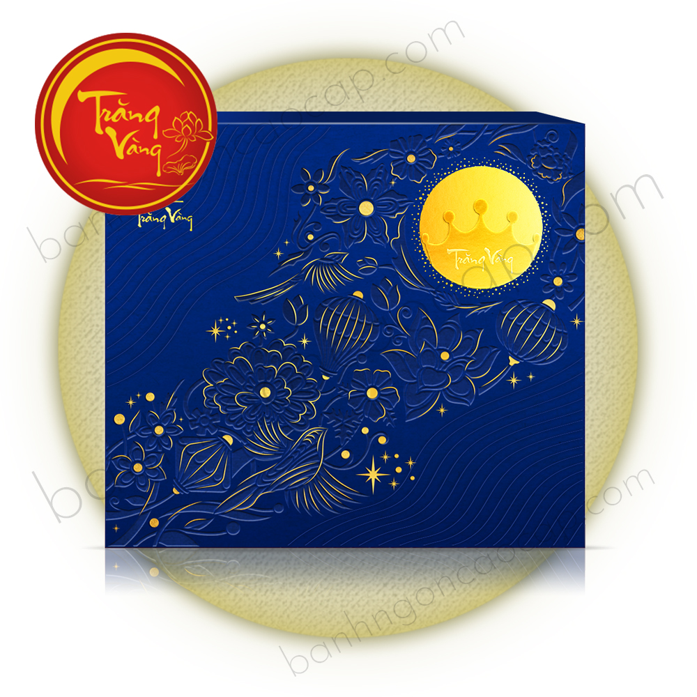 Trăng Vàng Hồng Ngọc An Lành ( Xanh ) - Bánh Trung Thu  Kinh Đô