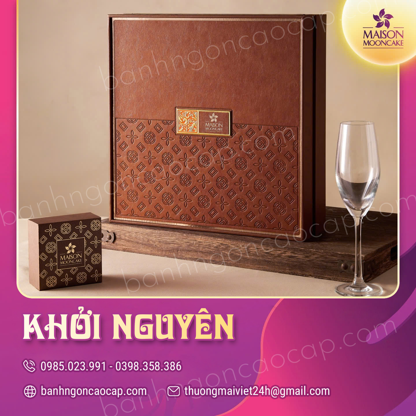 Bánh Trung Thu Maison Hộp Khởi Nguyên