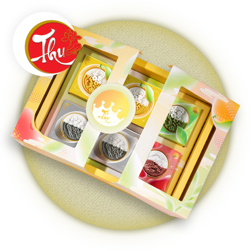 Hộp Thu Tuyết 6 Bánh - Bánh Trung Thu Kinh Đô Hộp Thu Tuyết 6 Bánh - Bánh Trung Thu Kinh Đô
