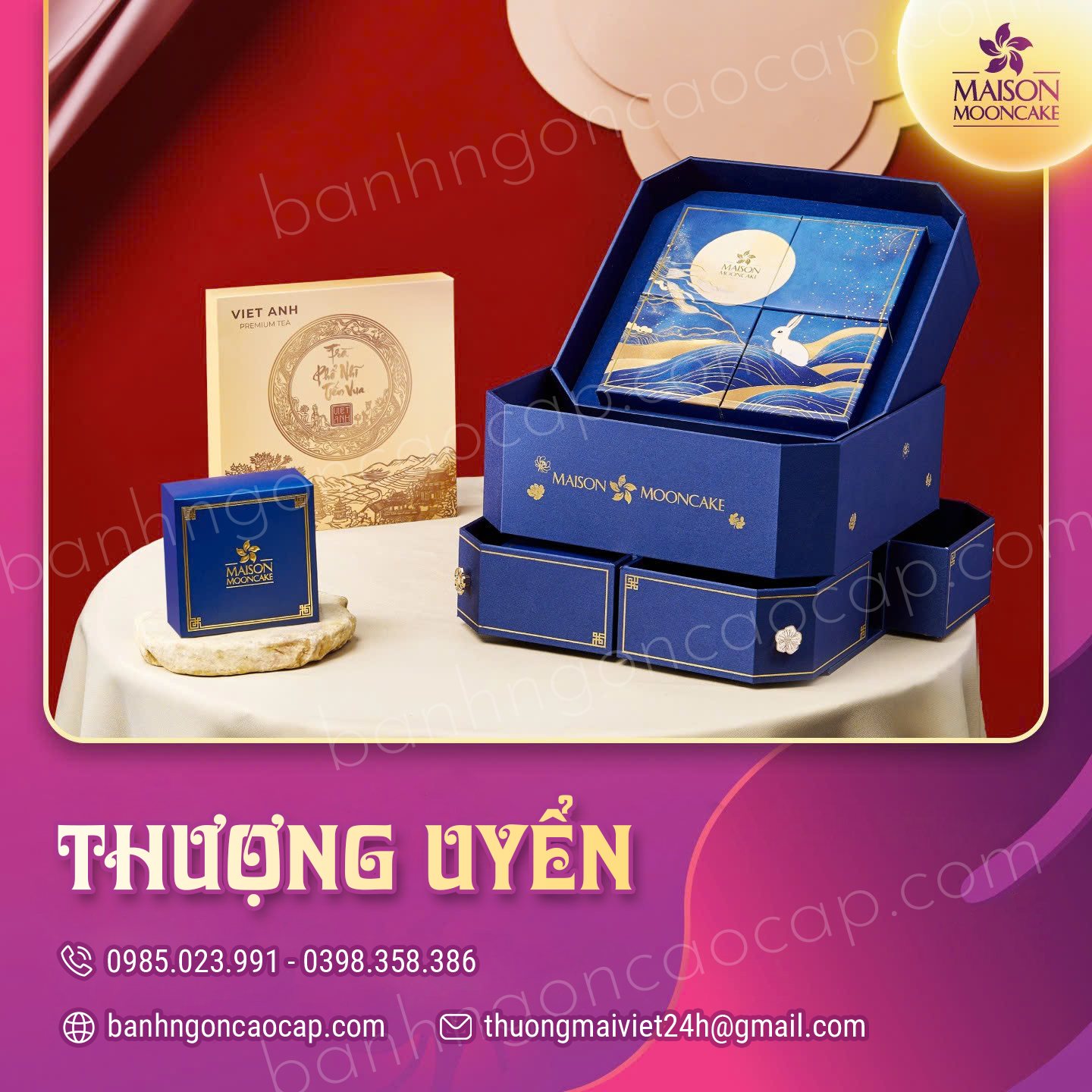 Bánh Trung Thu Maison Hộp Thượng Uyển
