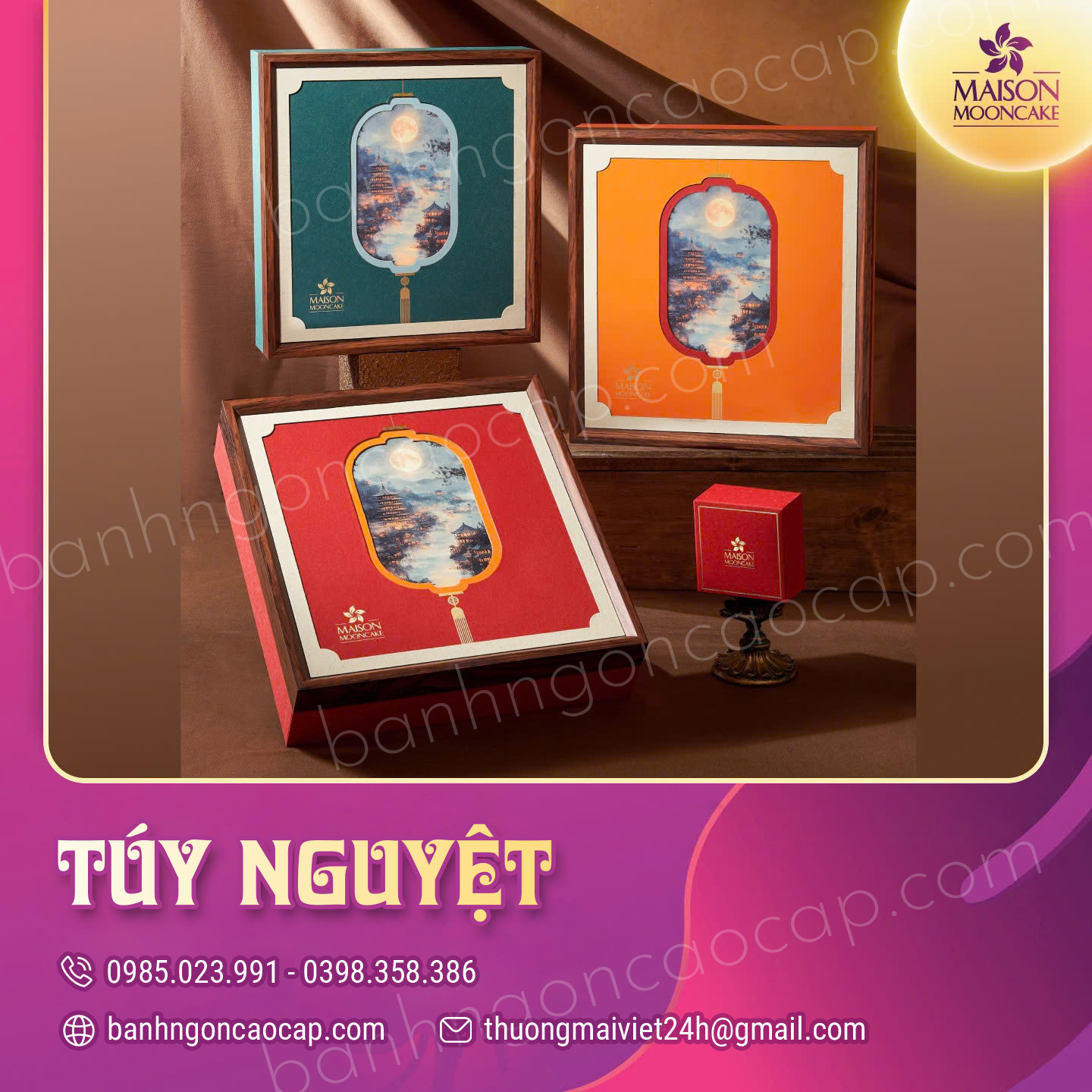 Bánh Trung Thu Maison Hộp Túy Nguyệt