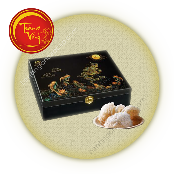 Bánh Trăng Vàng Black & Gold Yến Sào - Bánh Trung Thu Kinh Đô